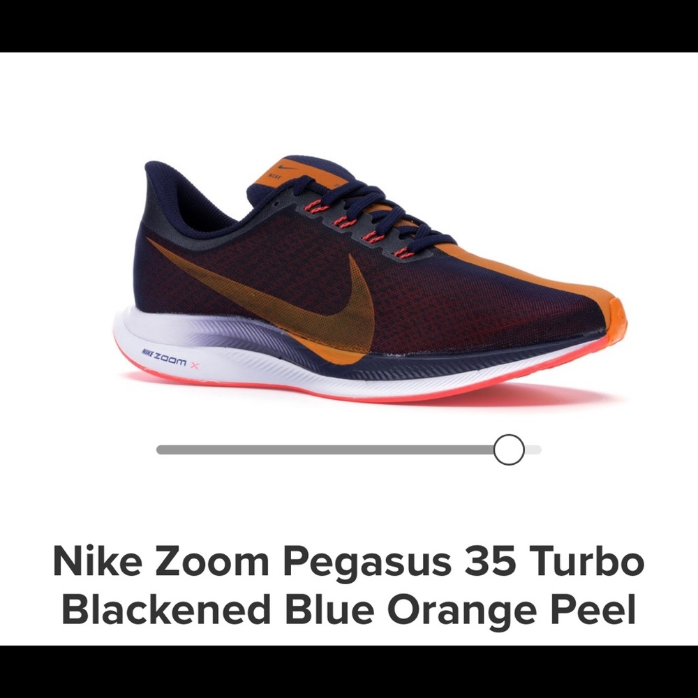 Women’s Orange Nike Sneakers Size 8